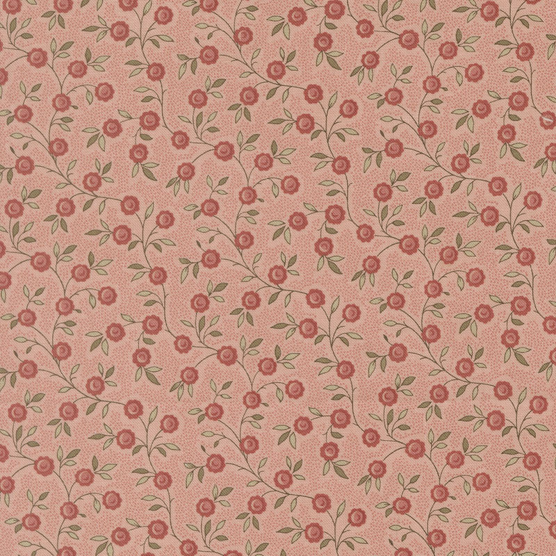 Fleur De Paris By French General For Moda - Pale Rose