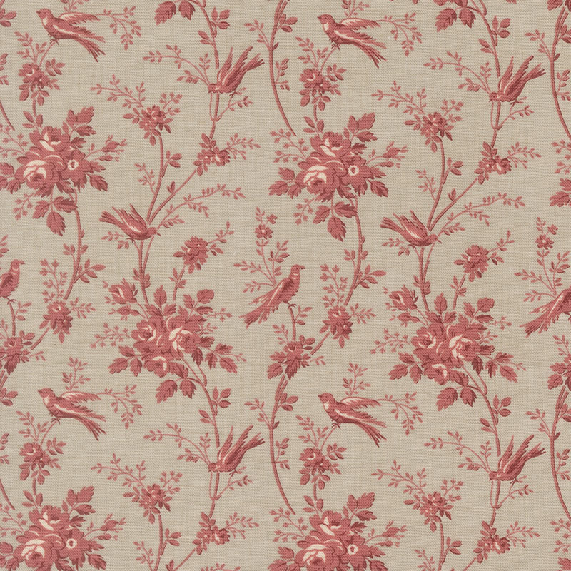 Fleur De Paris By French General For Moda - Smoke