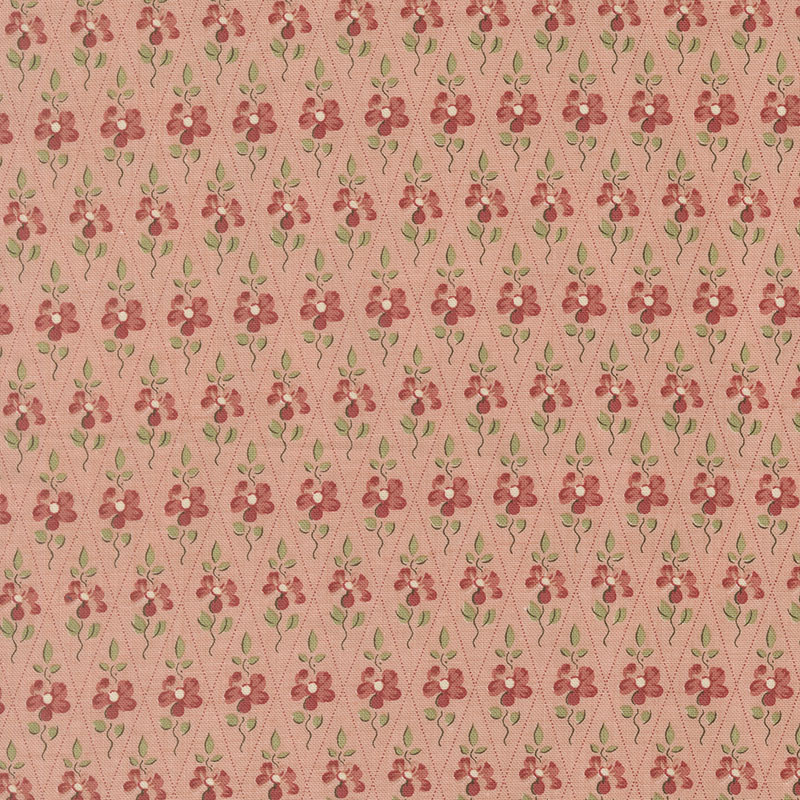 Fleur De Paris By French General For Moda - Pale Rose