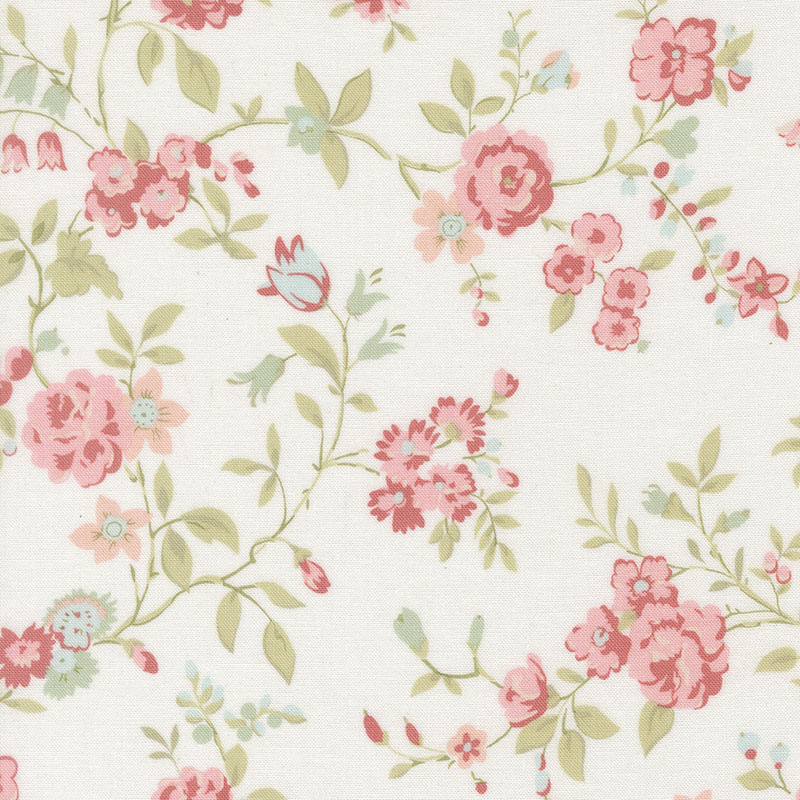 Abide By Brenda Riddle For Moda - Linen White
