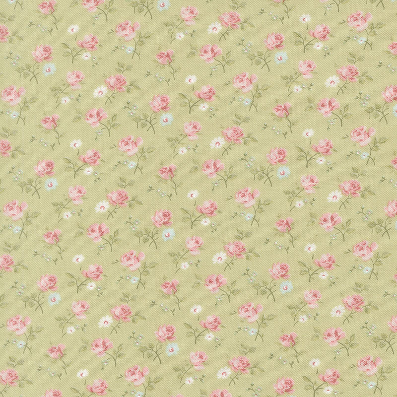 Abide By Brenda Riddle For Moda - Light Green