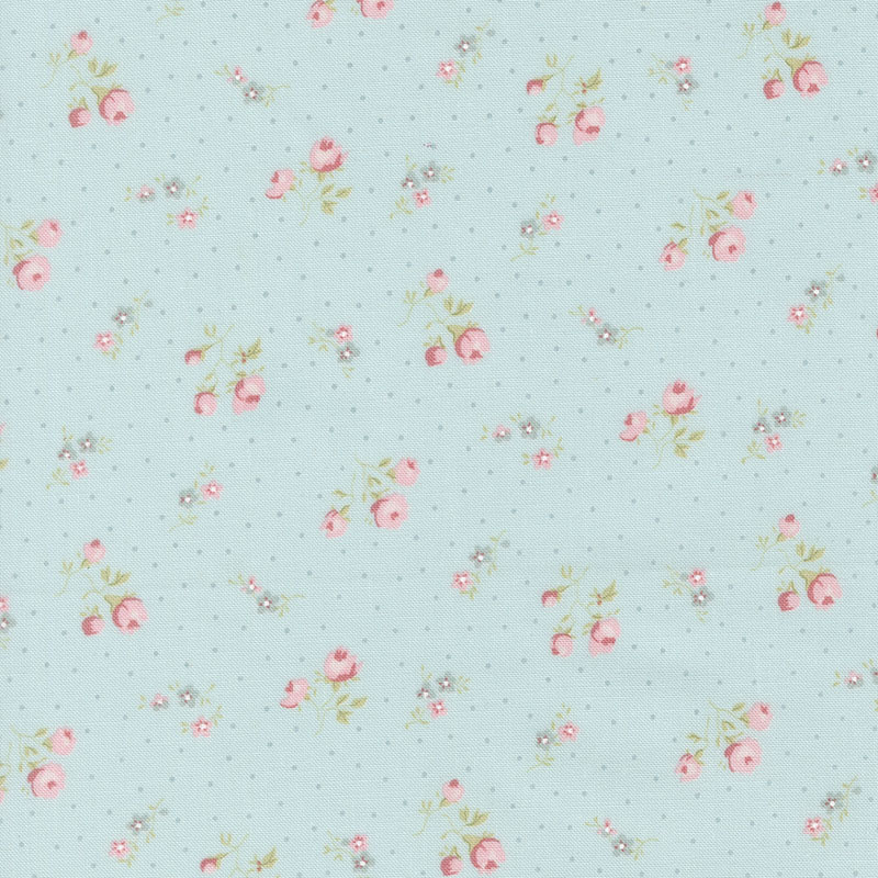 Abide By Brenda Riddle For Moda - Light Blue