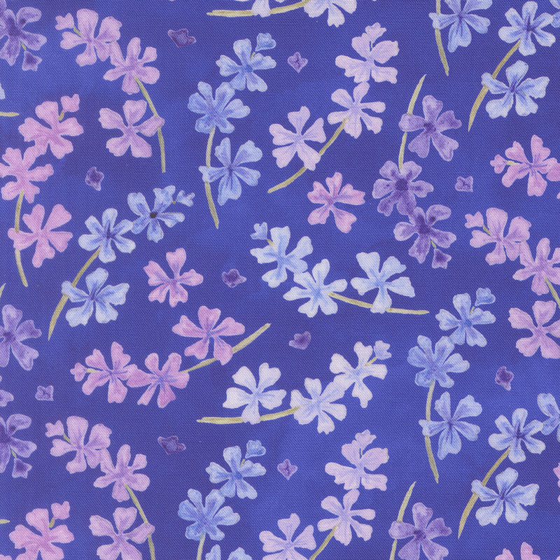 Delphinium By Janet Clare For Moda - Agapanthus