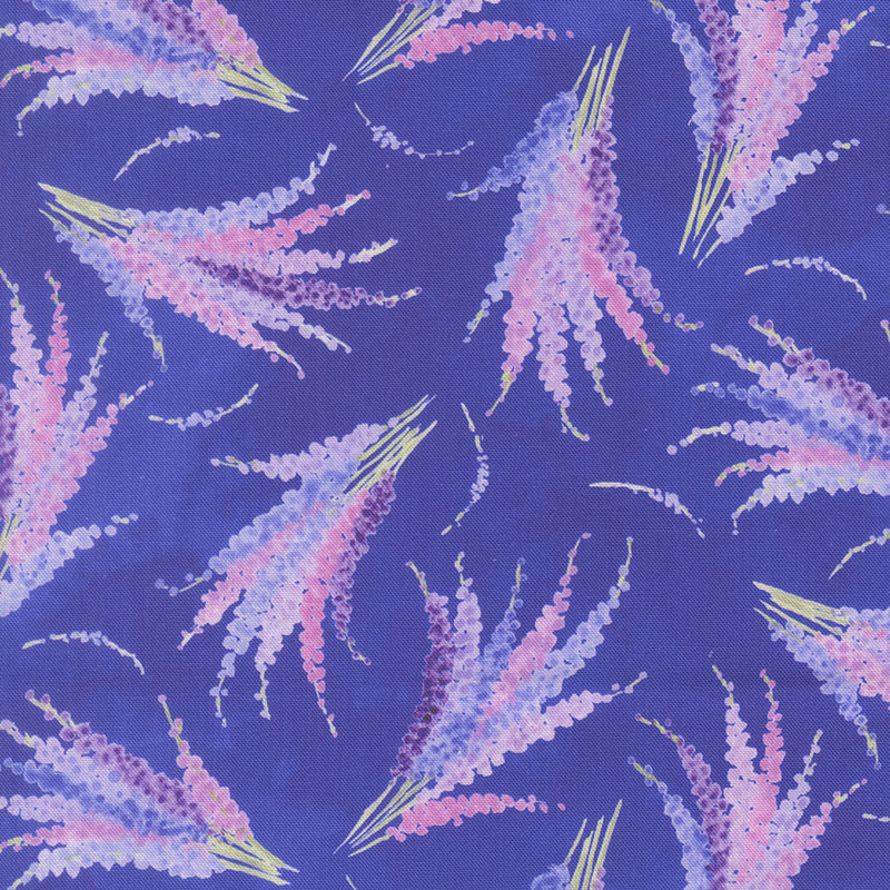 Delphinium By Janet Clare For Moda - Agapanthus
