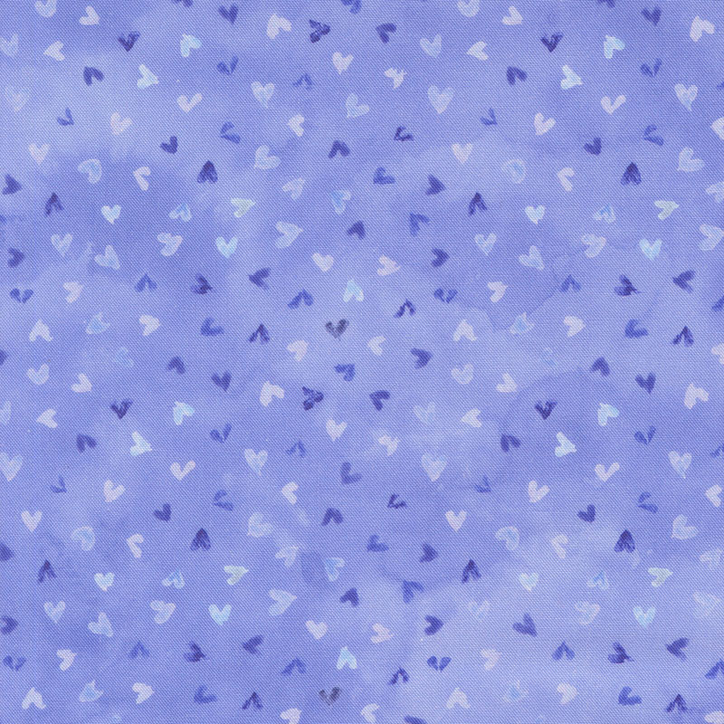 Delphinium By Janet Clare For Moda - Bluebell