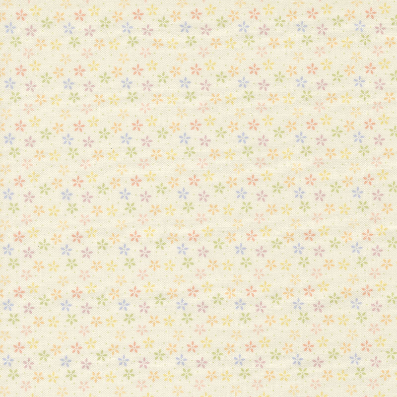Pastel Prairie By My Sew Quilty Life For Moda - Porcelain