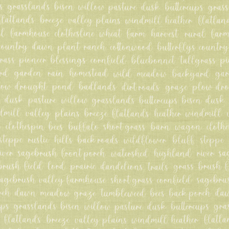 Pastel Prairie By My Sew Quilty Life For Moda - Pear