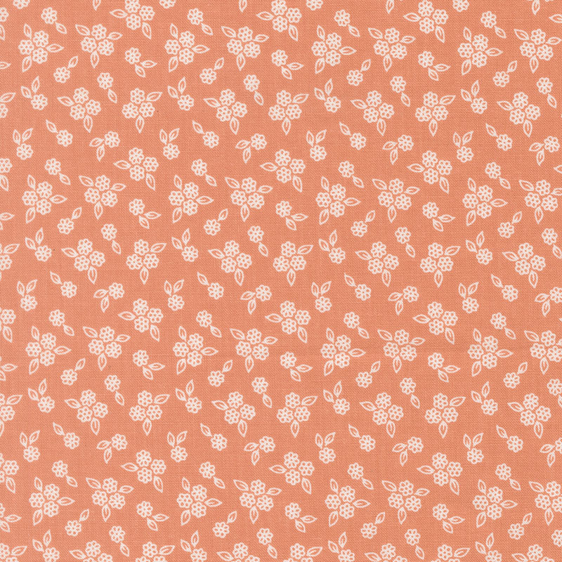 Pastel Prairie By My Sew Quilty Life For Moda - Coral
