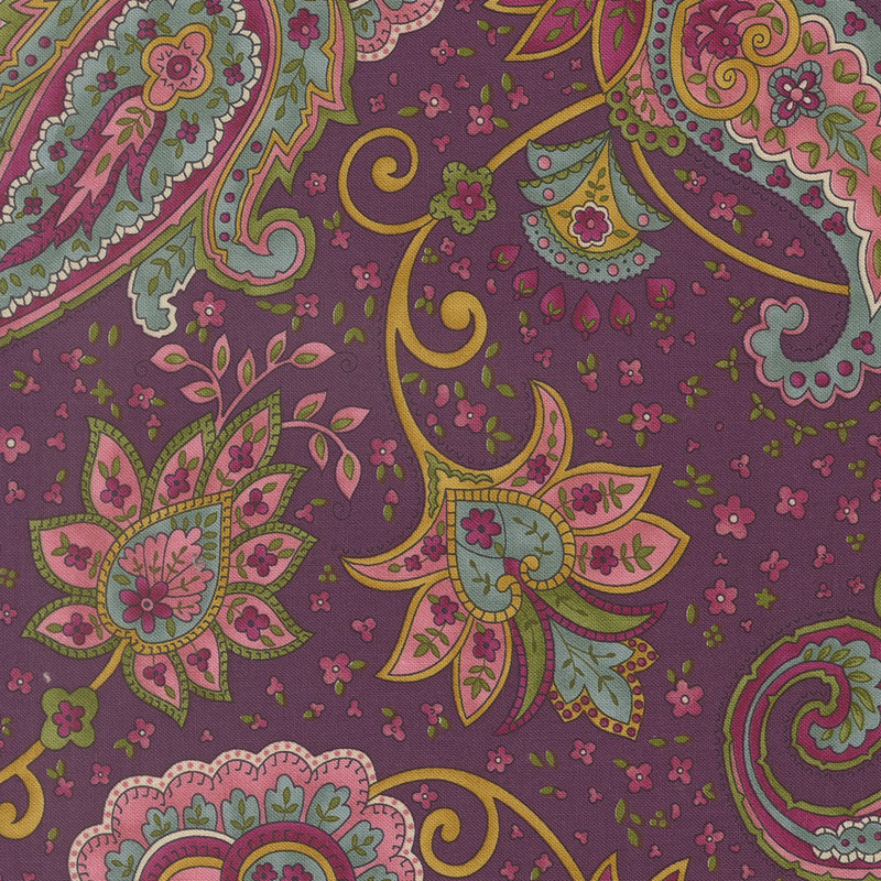 Chelsea Garden By Moda - Plum