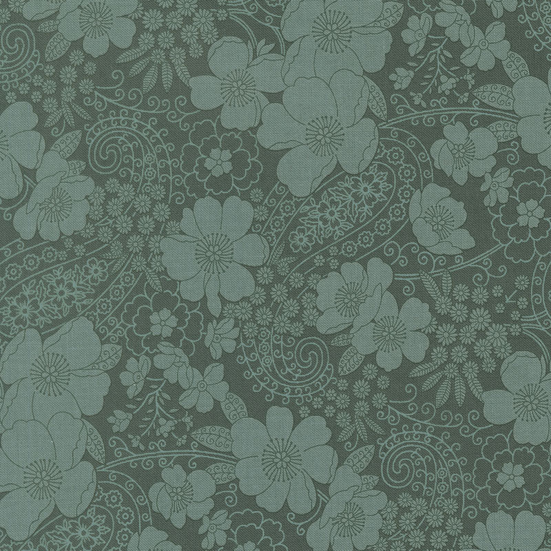 Chelsea Garden By Moda - Peacock