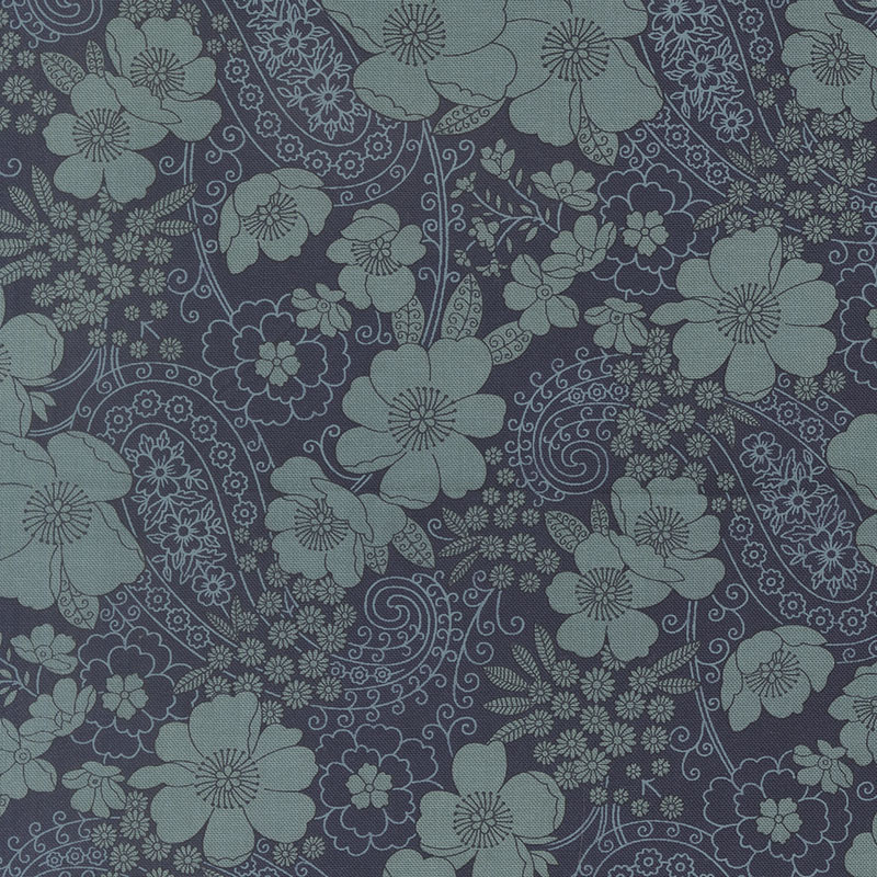 Chelsea Garden By Moda - Midnight