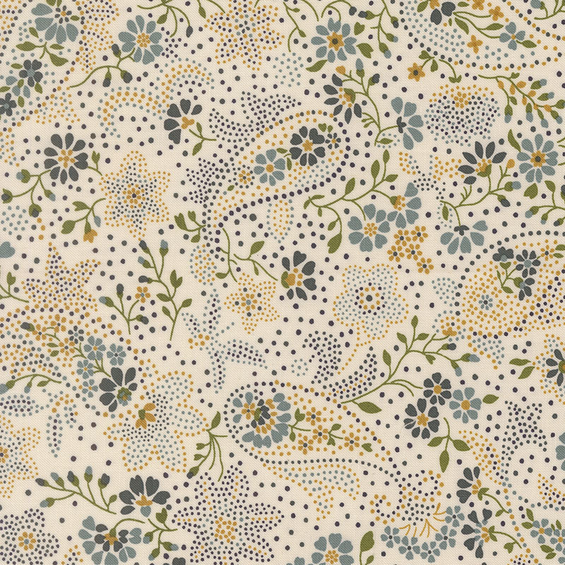 Chelsea Garden By Moda - Porcelain - Peacock