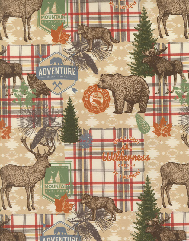 Wild Blue Yonder By Moda - Multi