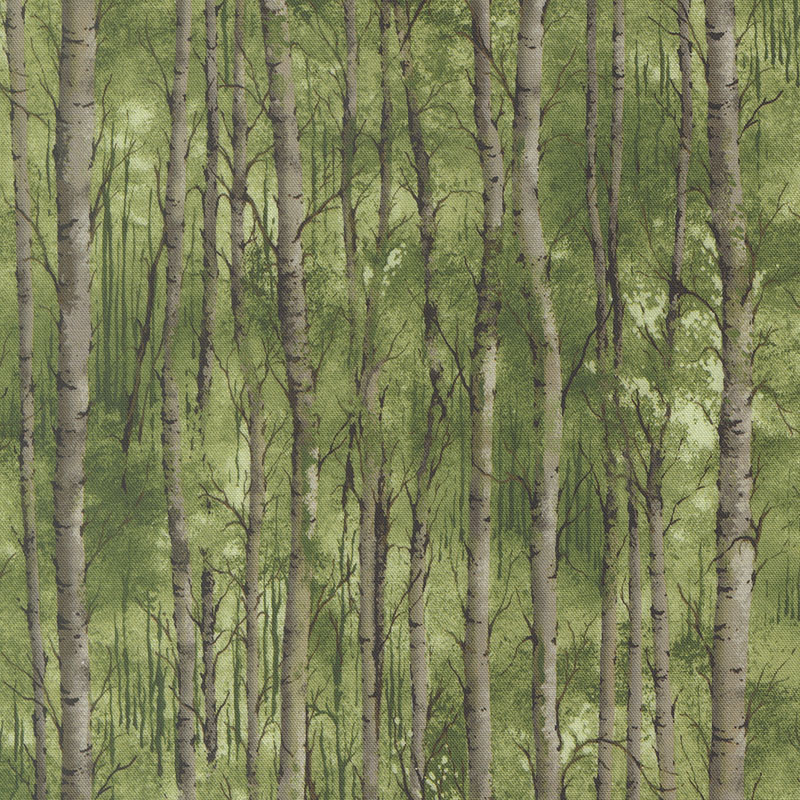 Wild Blue Yonder By Moda - Pine