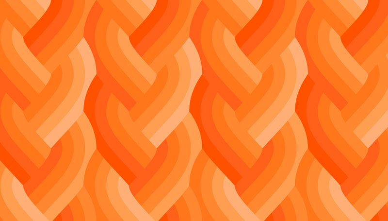 Echo By Emily Van Hoff For Moda - Orange