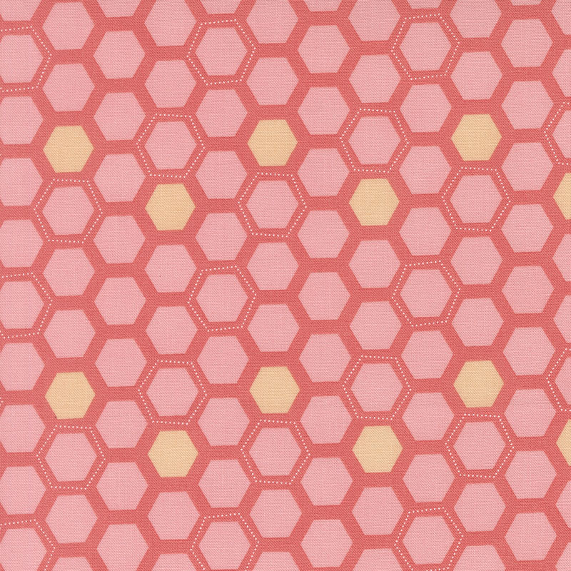 Honeyed Horizon By Keri Anguiano For Moda - Sunset Pink