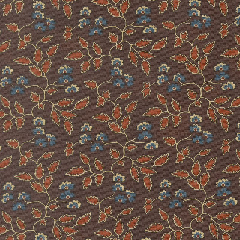 Pamelia\'s Path By Betsy Chutchian For Moda - Dark Chocolate
