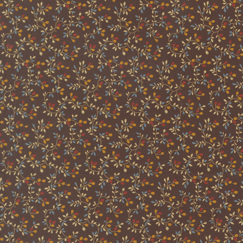 Pamelia\'s Path By Betsy Chutchian For Moda - Dark Chocolate
