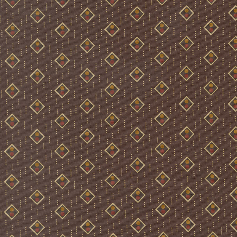 Pamelia\'s Path By Betsy Chutchian For Moda - Dark Chocolate