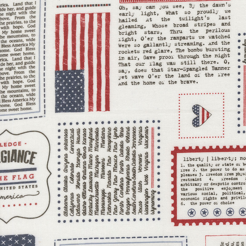 Independence Day By Sweetwater For Moda - Vanilla
