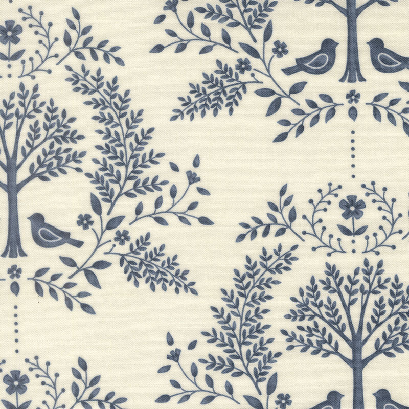 Family Tree By Deb Strain For Moda - Warm White
