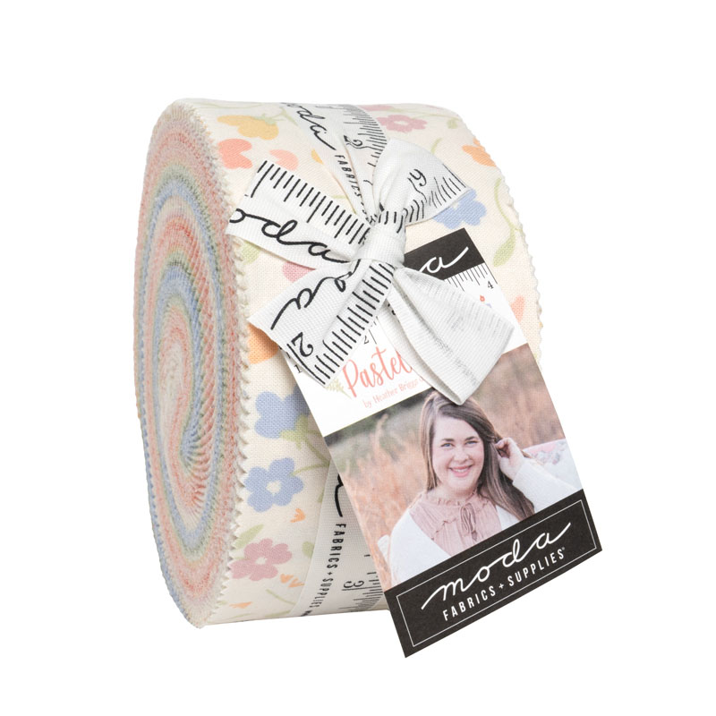 Pastel Prairie Jelly Rolls By Moda - Packs Of 4