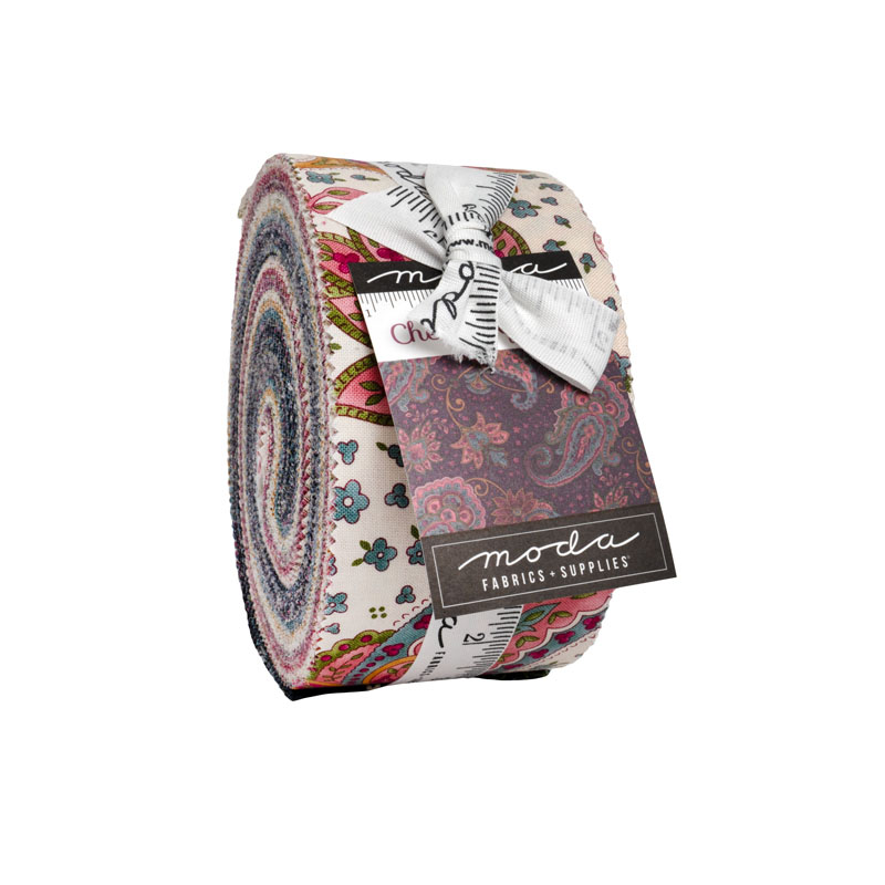 Chelsea Garden  Jelly Rolls By Moda - Packs Of 4