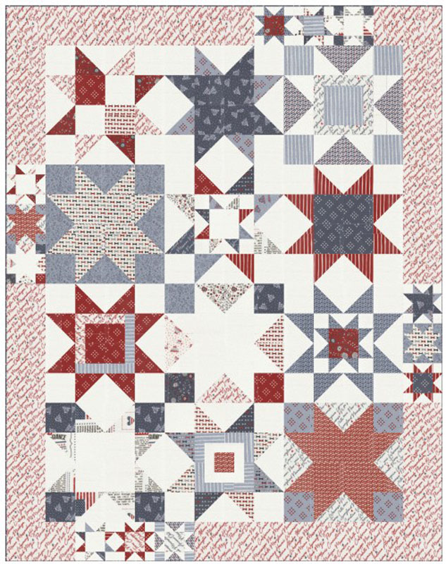 Independence Day - Seeing Stars Kit By Sweetwater For Moda