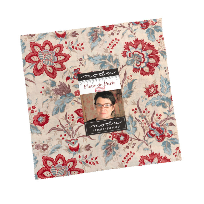 Fleur De Paris Layer Cakes By Moda - Packs Of 4