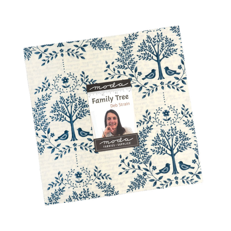 Family Tree Layer Cakes By Moda - Packs Of 4