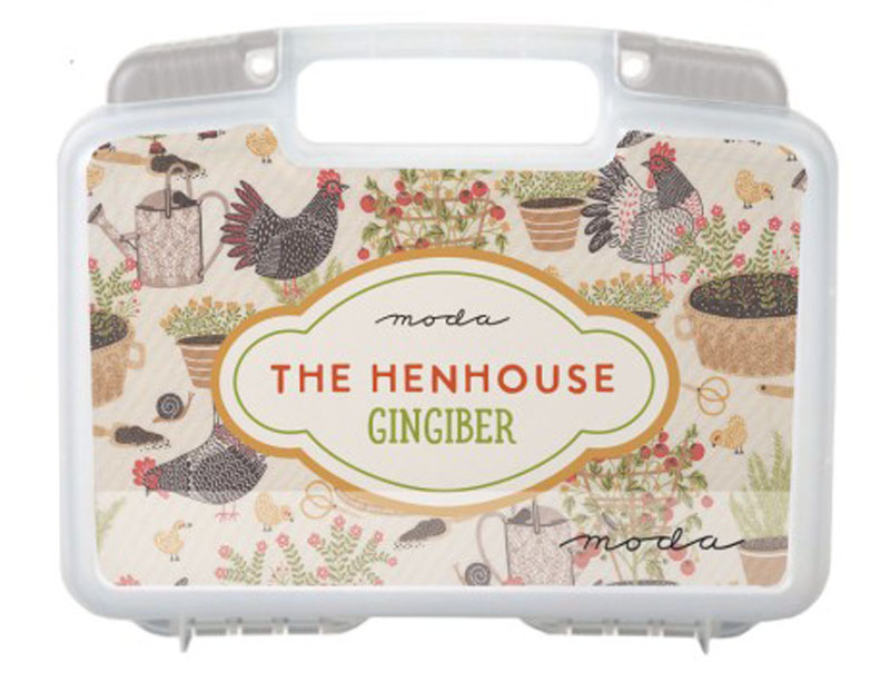 The Henhouse Collector Bin By Gingiber For Moda - Minimum Of 2