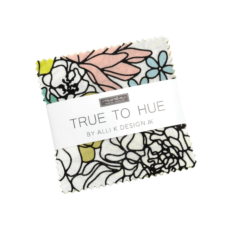 True To Hue Mini Charm Packs By Moda - Packs Of 24