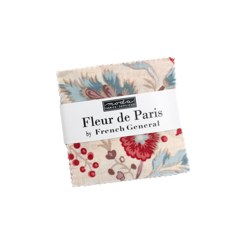 Fleur De Paris Mini Charm Packs By Moda - Packs Of 24