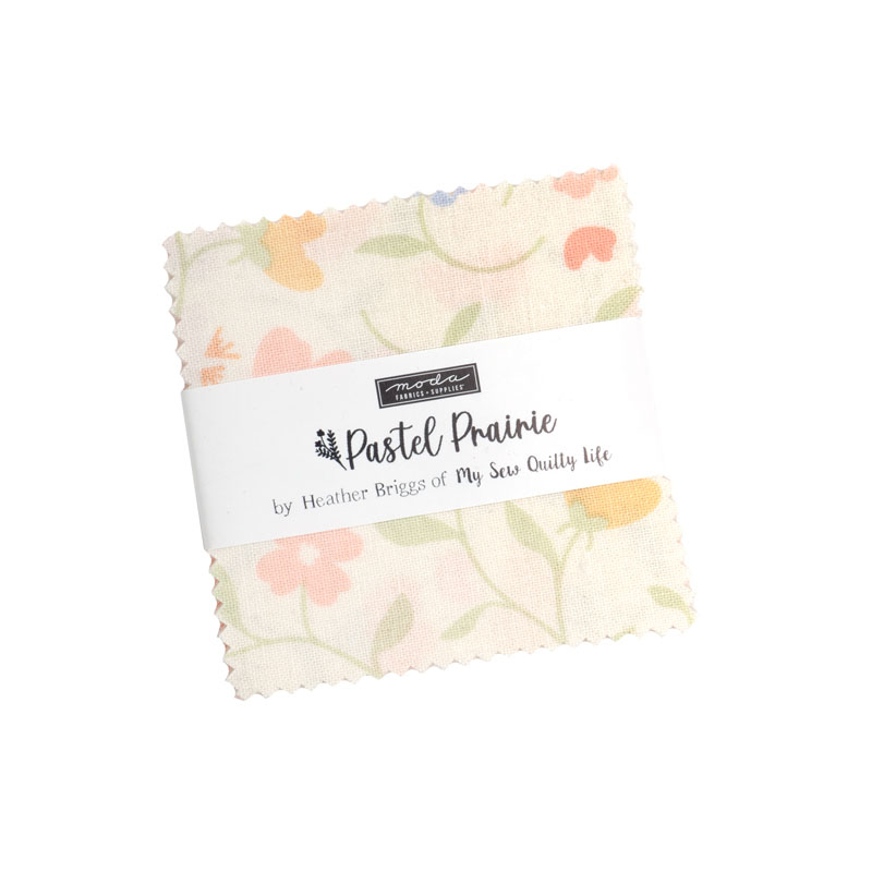 Pastel Prairie Mini Charm Packs By Moda - Packs Of 24