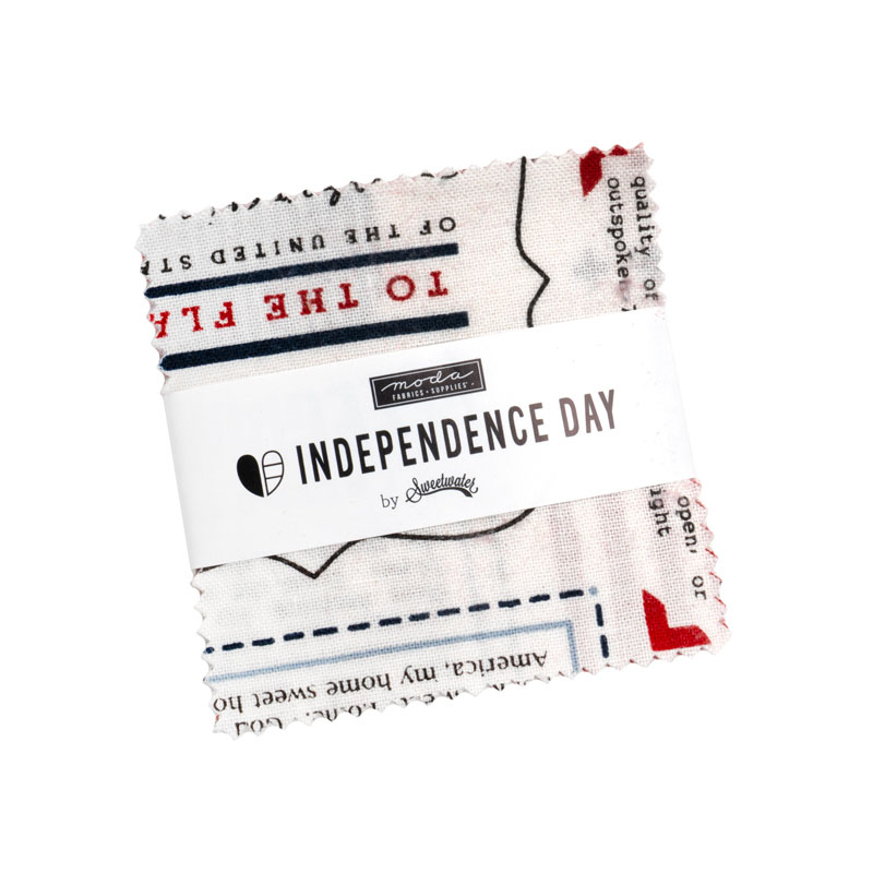 Independence Day Mini Charm Packs By Moda - Packs Of 24