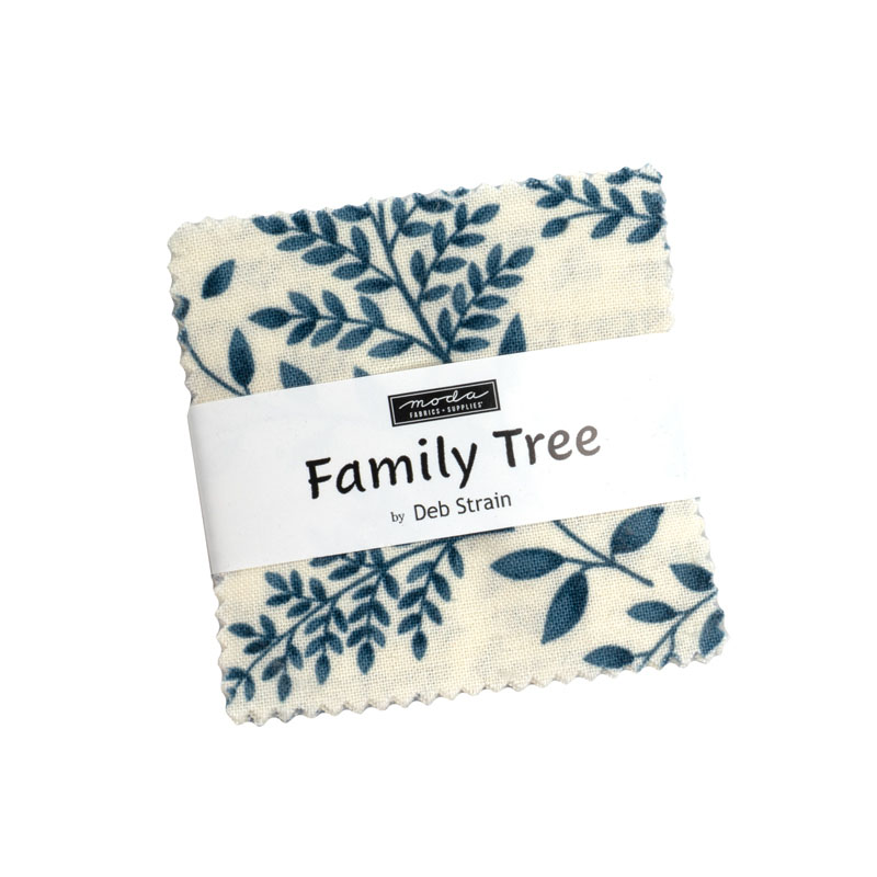 Family Tree Mini Charm Packs By Moda - Packs Of 24
