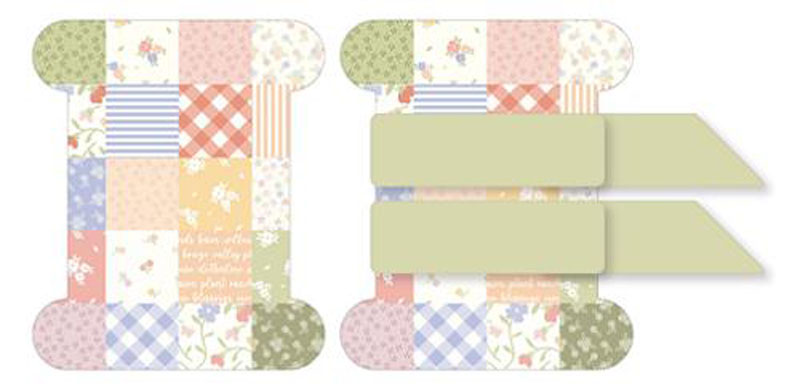 Binding Holder Pastel Prairie Large By My Sew Quilty Life For Moda - Multiple Of 2
