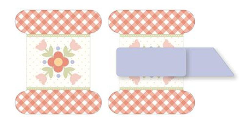 Binding Holder Pastel Prairie Small By My Sew Quilty Life For Moda - Multiple Of 2