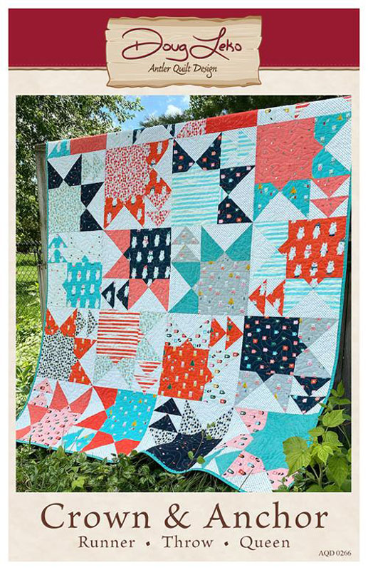 Crown & Anchor Pattern By Antler Quilt Design - Minimum Of 3