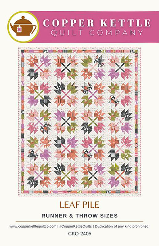 Leaf Pile Pattern By Copper Kettle Quilt Co. For Moda - Minimum Of 3