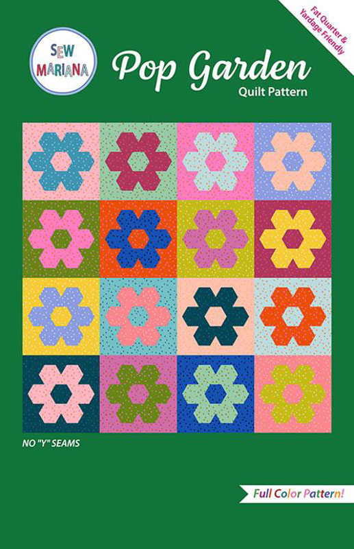 Pop Garden Pattern By Sew Mariana For Moda - Minimum Of 3