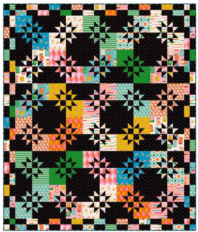 Split Star Pattern By Copper Kettle Quilt Co. For Moda - Minimum Of 3