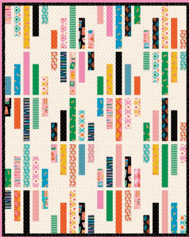 The Vivian Quilt Pattern By Kitchen Table Quilting For Moda - Minimum Of 3