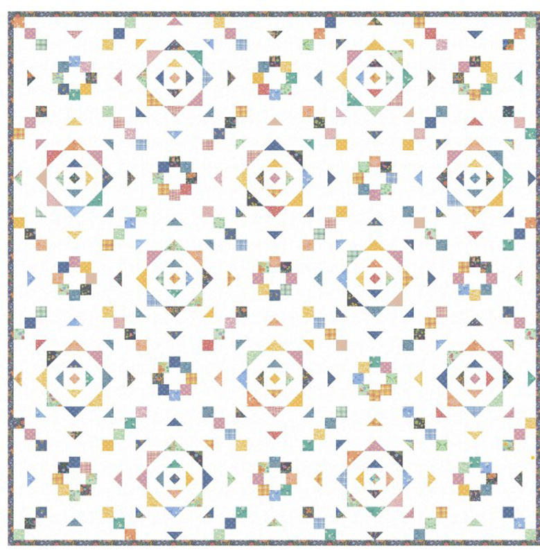 Summer Solstice Pattern By Happy Quilting For Moda - Minimum Of 3