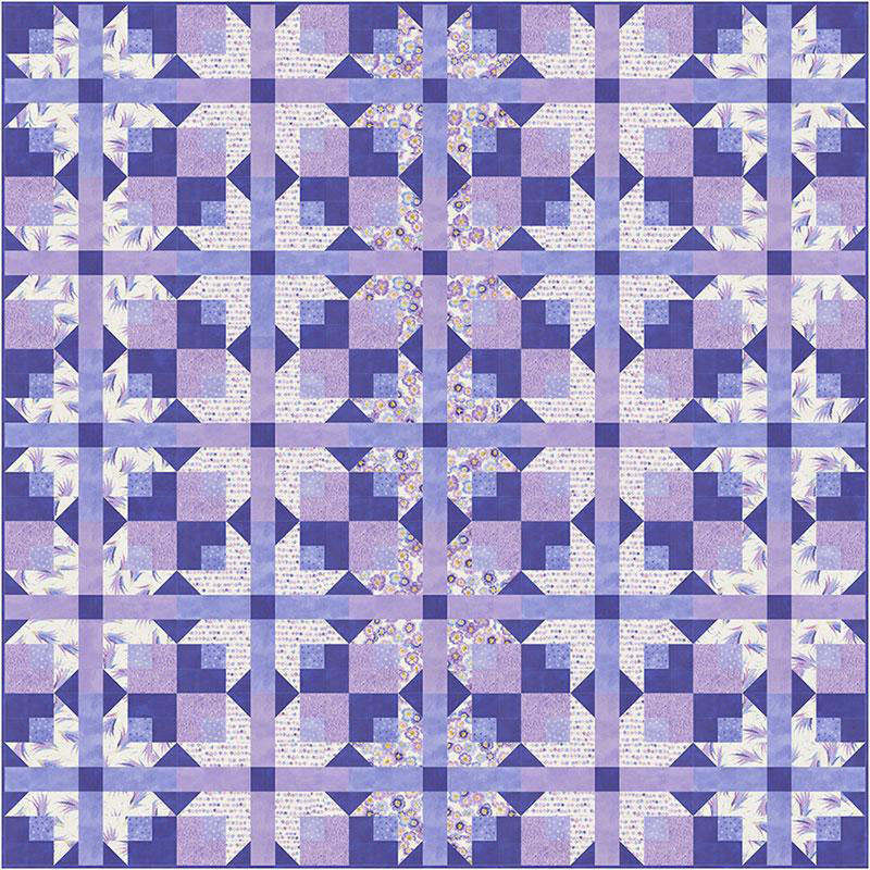 Heather Pattern By Janet Clare For Moda -- Minimum Of 3