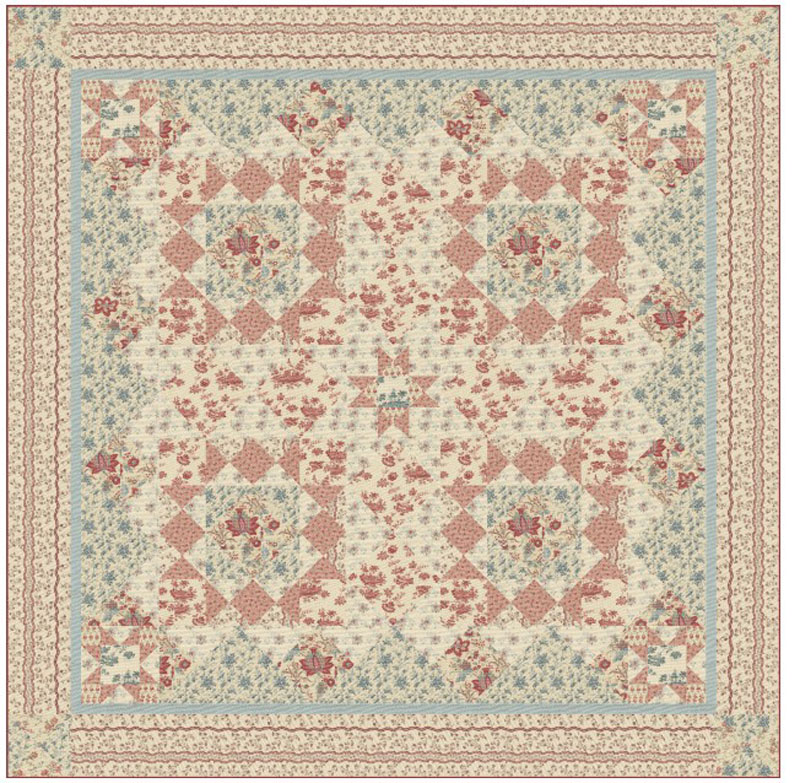 Parc Mignert Pattern By French General For Moda  - Minimum Of 3