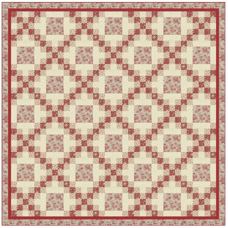 Parc Monceau Pattern By French General For Moda  - Minimum Of 3