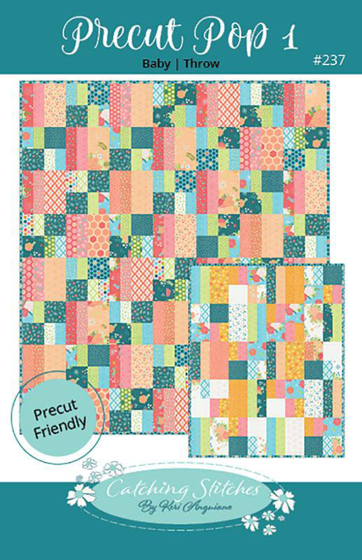 Precut Pop 1 Pattern By Catching Stitches For Moda - Min. Of 3