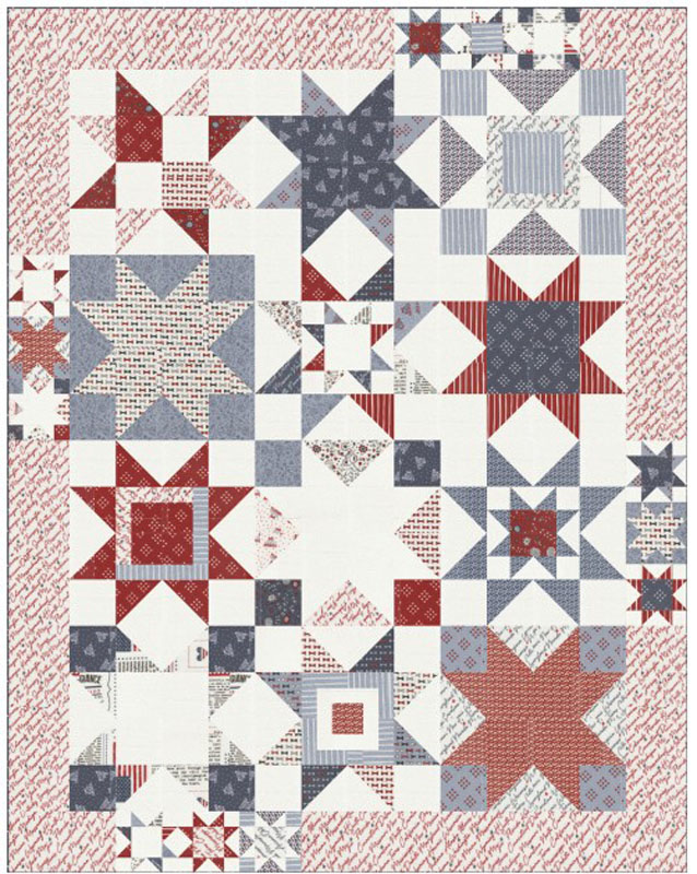 Seeing Stars Pattern By Sweetwater For Moda  - Minimum Of 3