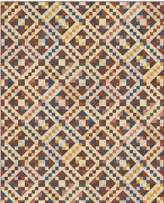 Circle The Wagons Pattern By Betsy Chutchian For Moda - Minimum Of 3